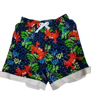 The Children's‎ Place Crab Under the Sea Swim Trunks Boys Size 6/9 Months Infant